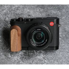 Handmade Wooden L Handle Grip & Alloy Baseplate for Lei ca D-LUX8 D LUX8 Camera (Walnut)