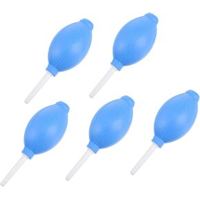 jojofuny Ergonomic Design 5pcs Air Blower Duster Camera Cleaner Dust Gap for Keyboard Random Color