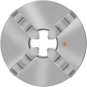 Lathe Chuck 160MM CNC Chuck 4 Jaw Scroll Chuck K12-160 Front Mount 4 Jaw Chuck Lathe Self-Centering Separate Jaws