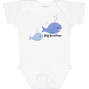 inktastic Big Brother with Lil' Brother Baby Bodysuit