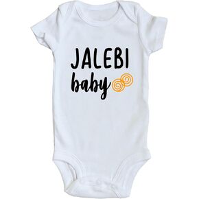 TwentyFourDoves Jalebi Baby Bodysuit, Pakistani Baby, Indian Baby, Desi