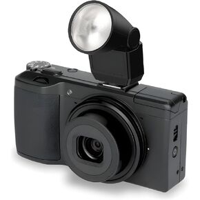 Mini Camera Flash, GN8 6500K CRI97 Camera Mini Flashlight, Continuous Fast Flash, Universal Hot Shoe On Camera Flash Speedlite for DSLR Cameras