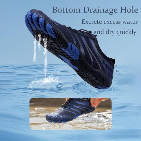 Women's Men's Hike Barefoot Shoes Wide Toe Box Water Shoes Quick Dry Swim Shoe Breathable & Non-Slip for Pool Beach Surf Walk Water Yoga in Saudi Arabia