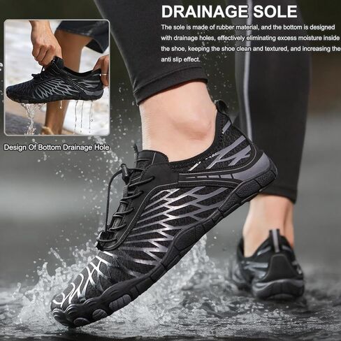 ارتفاع أحذية حافي القدمين نساء الرجال المحترفين أحذية المياه واسعة إصبع القدم مربع غير انزلاق للجنسين الأحذية في الهواء الطلق في الهواء الطلق in Kuwait