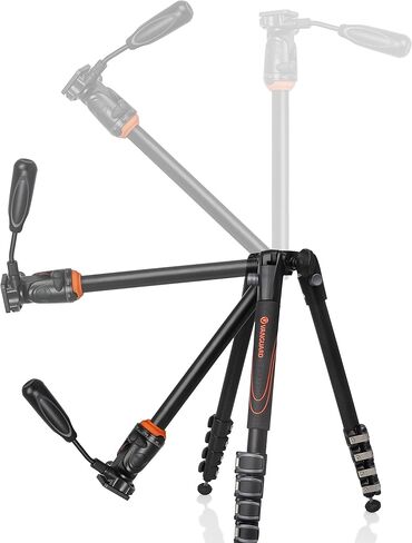 Vanguard VEO 235AB Aluminum Travel Tripod with Ball Head for Sony, Nikon, Canon, Fujifilm Mirrorless, Compact System Camera (CSC), DSLR in Kuwait