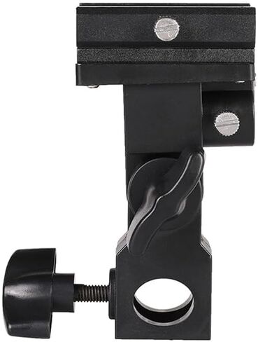 Camera Fill Light Tripod Head Metal Universal Flash Light Bracket Holder Fill Lamp Stand H Type (B Type) in Saudi Arabia