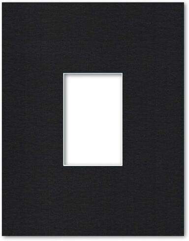 11x14 Matting for 4x6 Photograph or Artwork 4-Ply Bevel Cut Acid Free Matboard for Picture framing (White) in Saudi Arabia