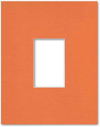 11x14 Matting for 4x6 Photograph or Artwork 4-Ply Bevel Cut Acid Free Matboard for Picture framing (White) in Saudi Arabia