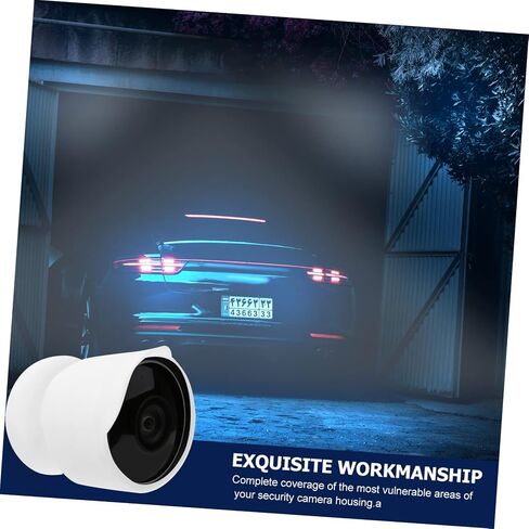 Angoily 4pcs Camera Rain Cover Weatherproof Case Compatible Nest Outdoor from Rain and Complete Coverage for Enhanced Image Quality in Saudi Arabia