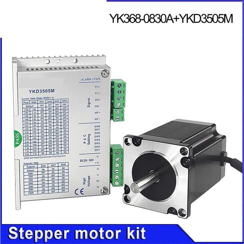 Stepper Motor Driver Kit 3 Phase YK368-0830A+YKD3505M Series for Computerized Numerical Control Router Engraving Milling Machine CO2 Laser Cutting in Saudi Arabia