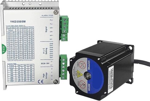 Stepper Motor Driver Kit 3 Phase YK368-0830A+YKD3505M Series for Computerized Numerical Control Router Engraving Milling Machine CO2 Laser Cutting in Saudi Arabia