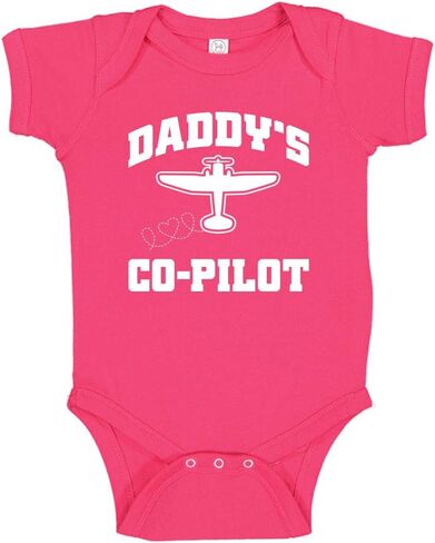 Daddy's Co-Pilot Funny Baby Bodysuit/Toddler T-Shirt for Daddy's Little Wingman in Saudi Arabia