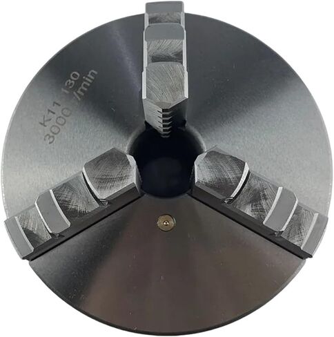 Lathe Chuck 130mm 3 Jaw Self-Centering Lathe Chuck K11-130 Chuck Jaw Manual Chuck in Saudi Arabia