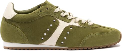Larroodé Stella Sneaker في جلد الغزال البحري والجلد العاجي in Saudi Arabia