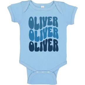 Wavy Oliver Baby Infant Bodysuit