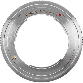Fotodiox Lens Mount Adapter, Compatible with Sony Alpha E-Mount Mirrorless Manual Focus Lenses on Nikon Z-Mount Mirrorless Cameras