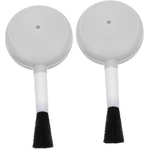 2pcs Air Ball Cleaning Brush Sensor Cleaning Kit Camera Lens Cleaner Dust Cleaner Blower Dust Blower and Soft Brush Cleaner Device Camera Lens Air Blower Cleaning Tools Lens Blower