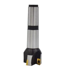 1pc MT4 BAP400R Indexable End Mill 400R 30mm 32mm 36mm 40mm 45mm 50mm for APMT1604 Mechanical Milling Machine M14 Rear Thread(MTB4 BAP400R-25-2T)