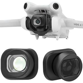 Wide-Angle Lens for DJI Mini 4 Pro,Expands Shooting Range by 25%,0.75 X Wide-Angle 110° Shooting Range