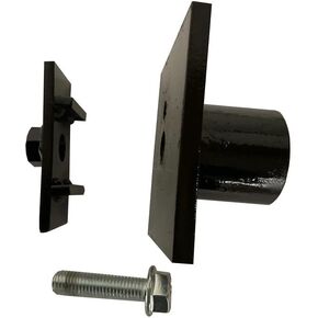 MH Shipping Container Mounting Bracket, Camera Holder, Black Steel, Wall Mount