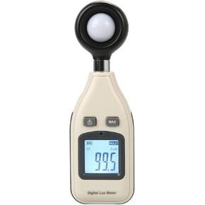 Digital Illuminance Light Meter Tester, Split Light Meter Luxmeter Digital Backlight 0~200000 Lux Illuminometer Luminometer Photometer Lux/FC LM Tester for set design, factory, office or home use