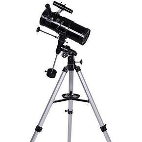 700mm Focal Length Refractor Telescope for Adults & Beginners, 360° Rotating Equatorial Mount, Stainless Steel Tripod, Perfect for Stargazing & Moon Observation