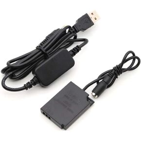 5V USB Adapter Cable EH-62F + EP-62F DC Coupler EN-EL12 ENEL12 Dummy Battery for Nikon S1200PJ S6100 S6200 S8100 S9100 etc