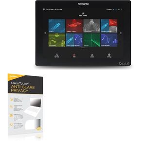 BoxWave Screen Protector Compatible with Raymarine Axiom 12 - ClearTouch Anti-Glare Privacy (2-Pack), Privacy Screen Protector Flexible Film Anti-Glare