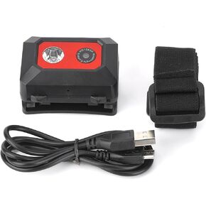 Head Mounted Sports Camera, Camera Video Camcorder with Elastic Headband, 1080P HD Action Camera for Outdoor Sports