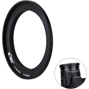 Filter Adapter Kiwifotos Lens Ring Adapter for Nikon Coolpix B700 P600 P610 P610S Fit for Any 62mm Threaded Filter or 62mm Lens Cap