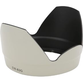 EW-83G Camera Lens Hood for EF 28-300mm F/3.5-5.6L is USM Lens Reversible White