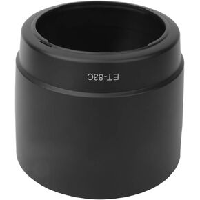 Lens Hood,ET-83C Black Plastic Mount Lens Hood for EF 100-400mm F/4.5-5.6L Lenses,Lens Hood Widely Used in Backlight Photography and Generally Used to Avoid