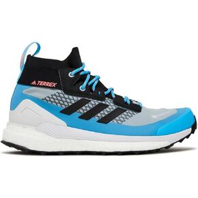 adidas Womens Terrex Free Hiker Gore-Tex Hiking Shoes, Magic Grey Sky Rush