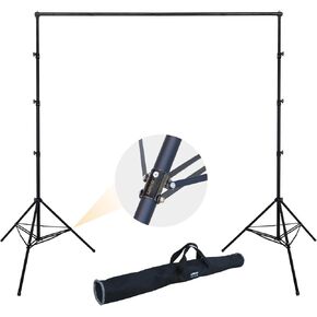 LINCO Lincostore 12x10 ft Heavy Duty Photography Photo Backdrop Stand Background Support System Kit 4168