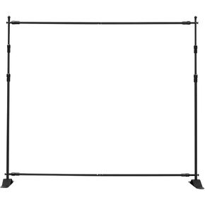 Backdrop Stand, 11x11 Ft Adjustable Photo Backdrop Stand Kit with 4 Background Clamps and Carrying Bag, Adjustable Stand for Parties Wedding Events Decoration