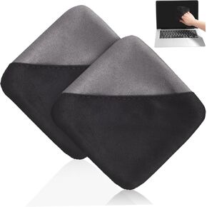 2pcs Microfiber Screen Cloths for Electronics Scratch Polishing Pads Reusable Cleaning Supplies for Car Interior Screens Lenses More