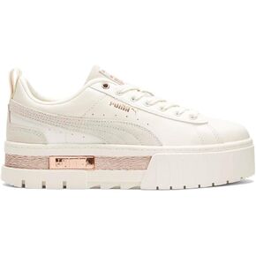 PUMA Womens Mayze Wave Platform Sneakers Shoes Casual - White - Size 9 M