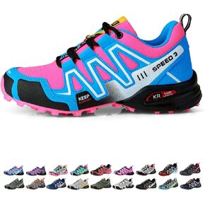 Hike Balance Shoes for Women Men, Orthopedic Walking Sneakers with Arch Support, Breathable Lightweight Non-Slip Hiking Shoes for Climbing & Balance Training
