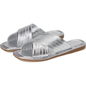 Seychelles Women's Courage Metallic Leather Slide Sandal
