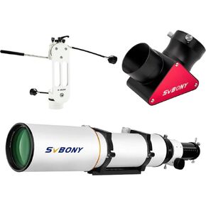 SVBONY SV503 102mm Telescope Bundle with SV188P Dielectric Mirror Star Diagonal and SV225 Alt-Azimuth Mount