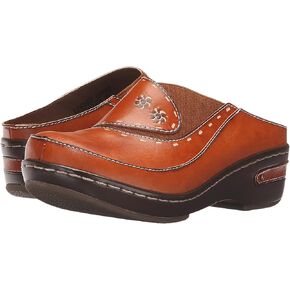 Spring Step L'Artiste Women's Chino Leather Loafer Camel Multi EU 38 / US 7.5-8