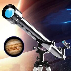 Telescope for Kids 900mm Focal Length,Refractor Telescope Good Partner to View Moon and Planet - GoodTelescope with Back