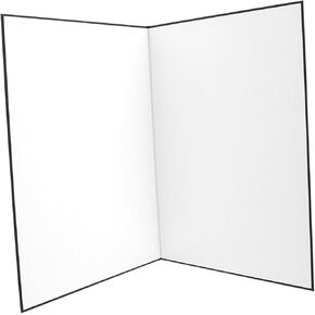 Foldable Reflective Board for Still Life Photography Cardboard Color Sides for Jewelry Cosmetics and Food Easy Setup Reduces Lighting Contrast for Use