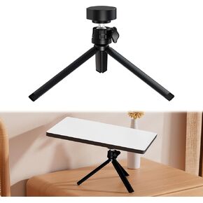 Mini Desktop Tripod Mount for Starlink Mini – Portable 360° Ball Head with 1/4" & 3/8" Adapters – Waterproof Aluminum Stand for Indoor/Outdoor Use – Foldable Travel Base