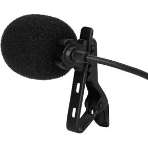 Tnfeeon Mini Lavalier Microphone, Universal Compatibility, Professional Quality Audio, Easy to Install, Suitable for Interviews, Podcasts, Live Streams with Plug and Play 3.5mm (#2)