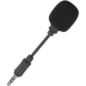 Mic for Lightweight Microphone with Wind Cover Flexible Gooseneck Design for Vlogging Streaming Interviews and Gaming