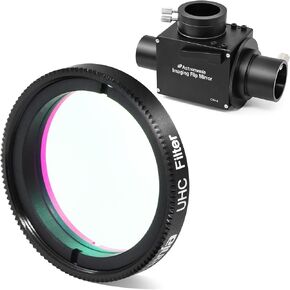 Astromania 1.25" Flip Mirror - Bundle with - 1.25" UHC (Ultra High Contrast) Filter