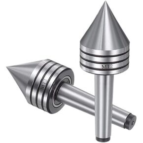1pc CNC MOHS MT1 MT2 دوار رأس كبير رأس الدبوس العلوي لصالح أدوات مخرطة مخرطة مخرطة دوارة خارجية محمل تلقائي (MT2)