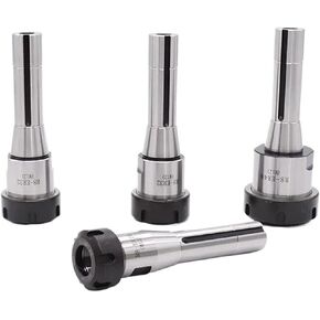 1PCS R8 TOOL TOOL HANDGE R8 ER16 ER20 ER25 ER32 ER40 M12 COLLET Chuck Milling Machine Milling 7/16 Inche R8 Taper Shank Milling Chuck (خيط صغير (7-16) ، R8-ER25)