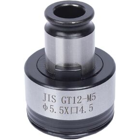 1pcs JIS ISO Tapping Chuck Collet GT12 M3 M6 M8 M10 M12 Overload Protection Handle Taps Collets for Machine(GT12-M12-ISO)